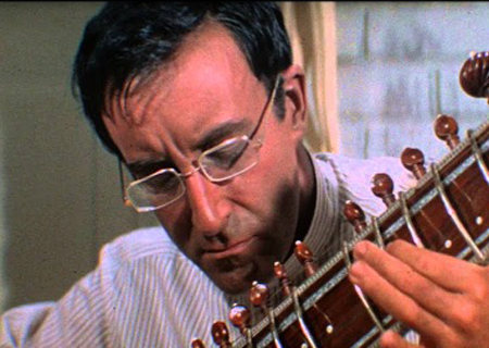 Peter Seller plays Sitar in the movie The PARTY.