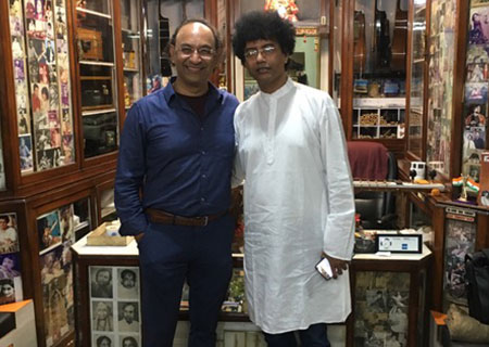 Ajay with Debojyoti Gupta