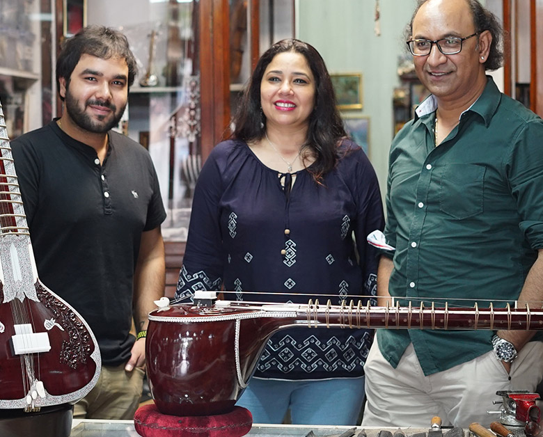 Akhil with Ajay Ji & Vaneeta Ji